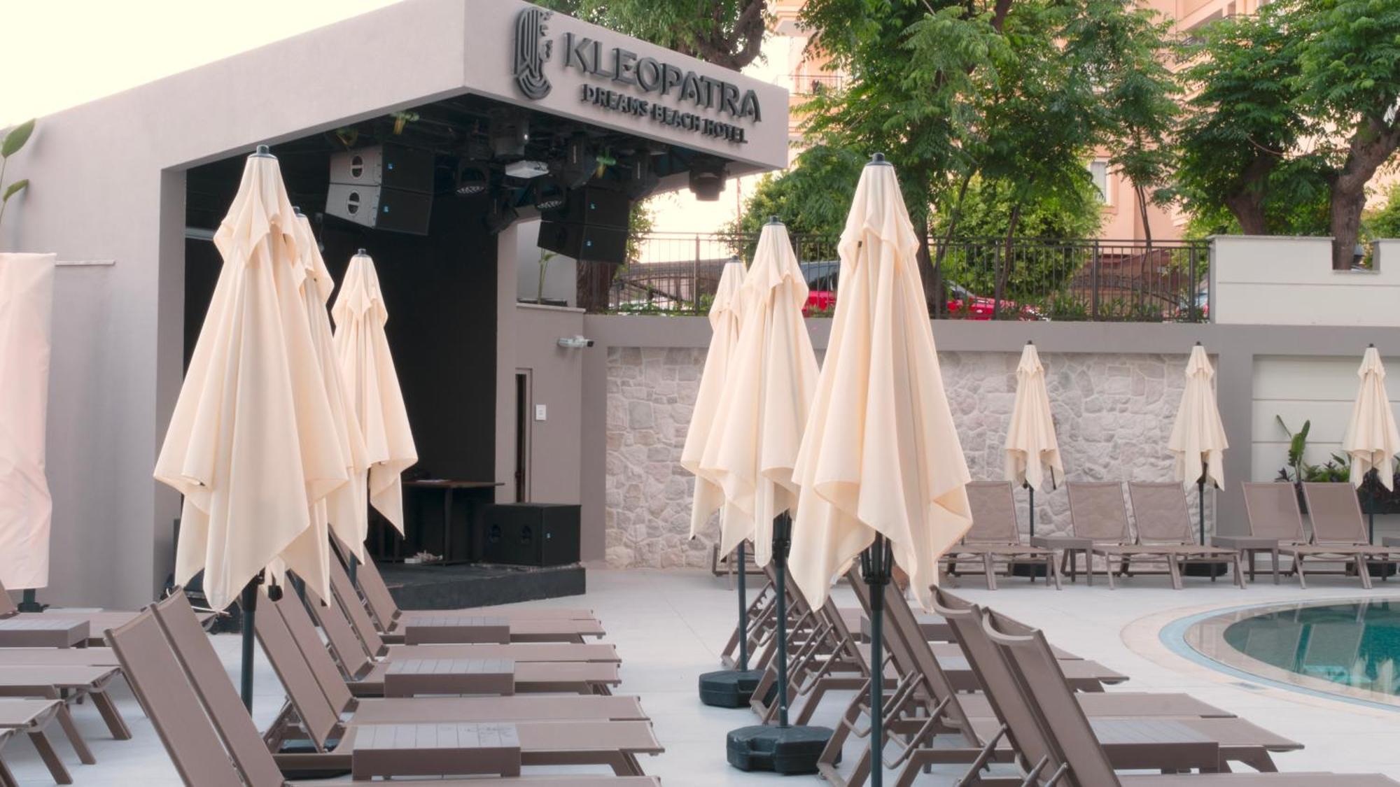 Kleopatra Dreams Beach Hotel Alanya Bagian luar foto