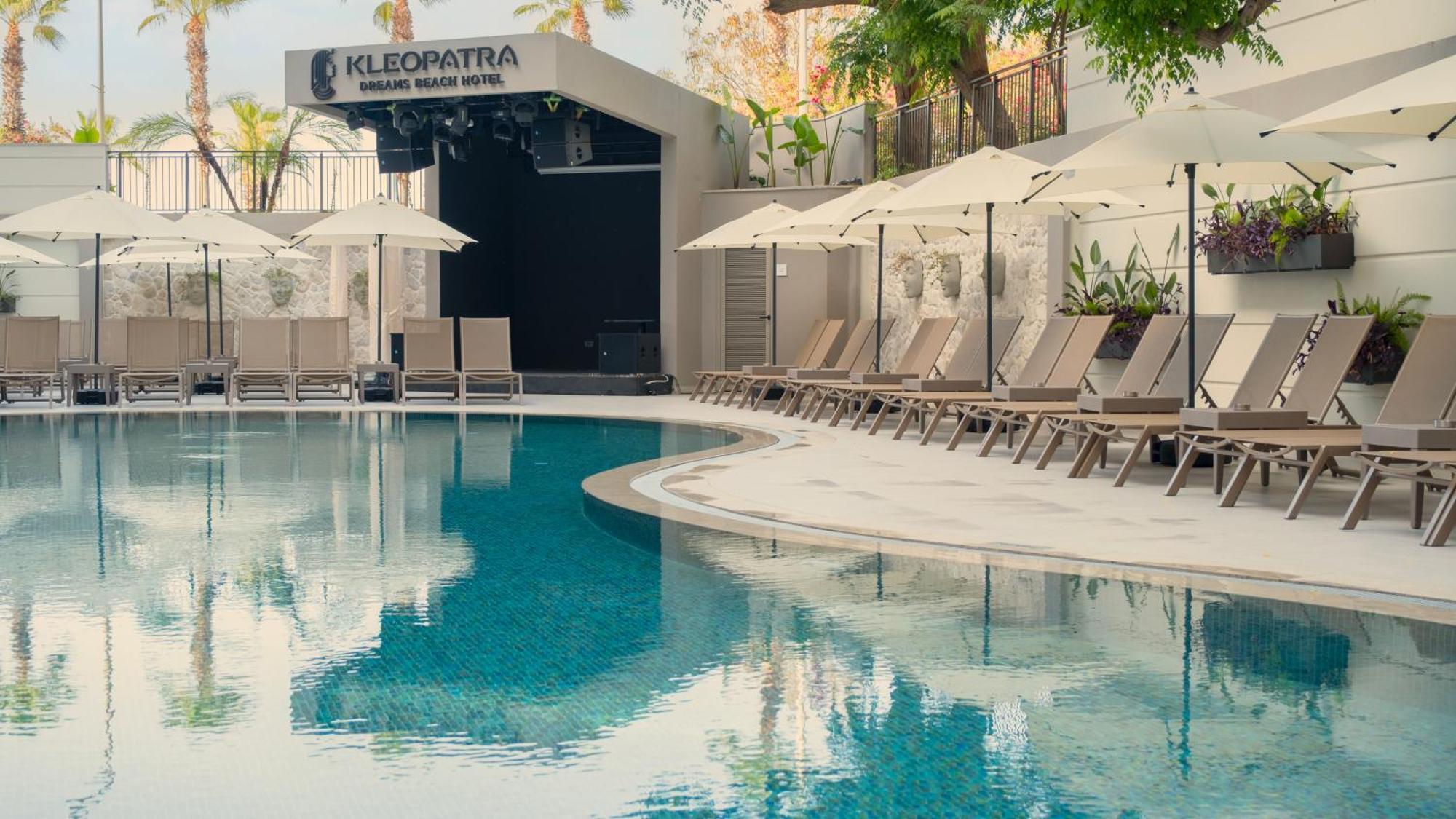 Kleopatra Dreams Beach Hotel Alanya Bagian luar foto